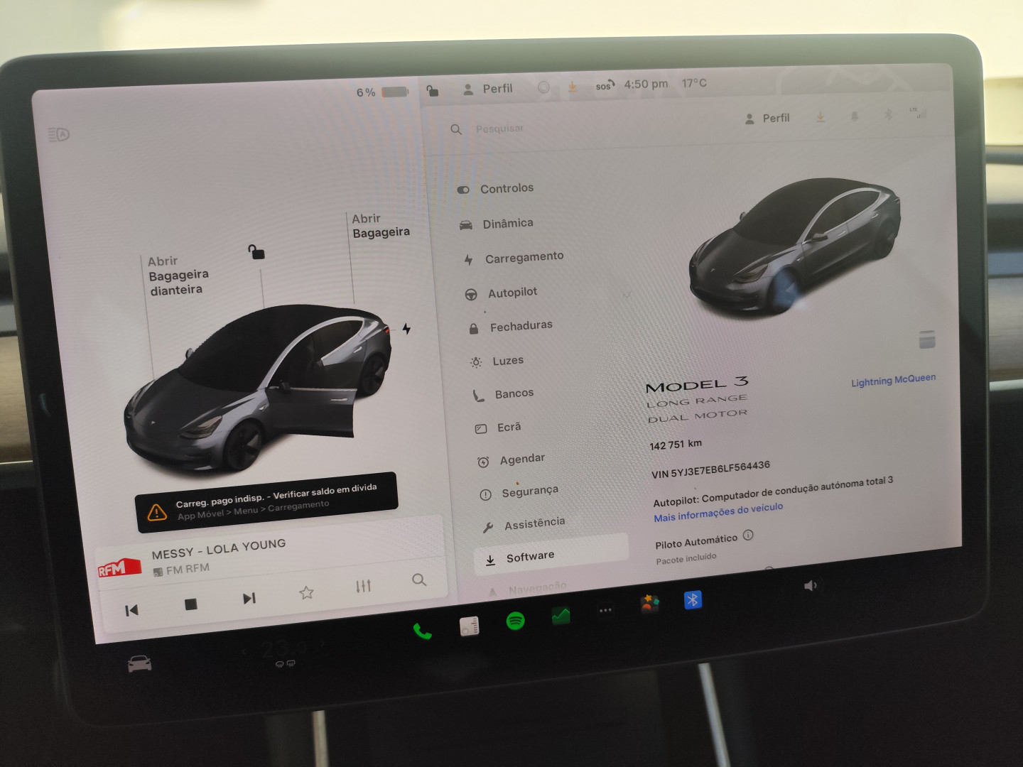 Tesla Model 3 Long Range Tração Integral (modelo 2020) (IVA dedutível)
